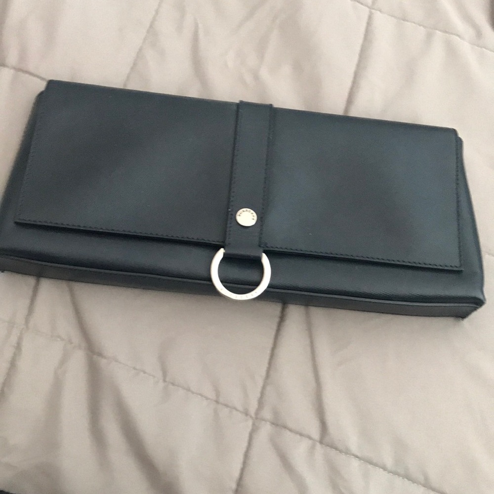 Authentic Navy Burberry Clutch